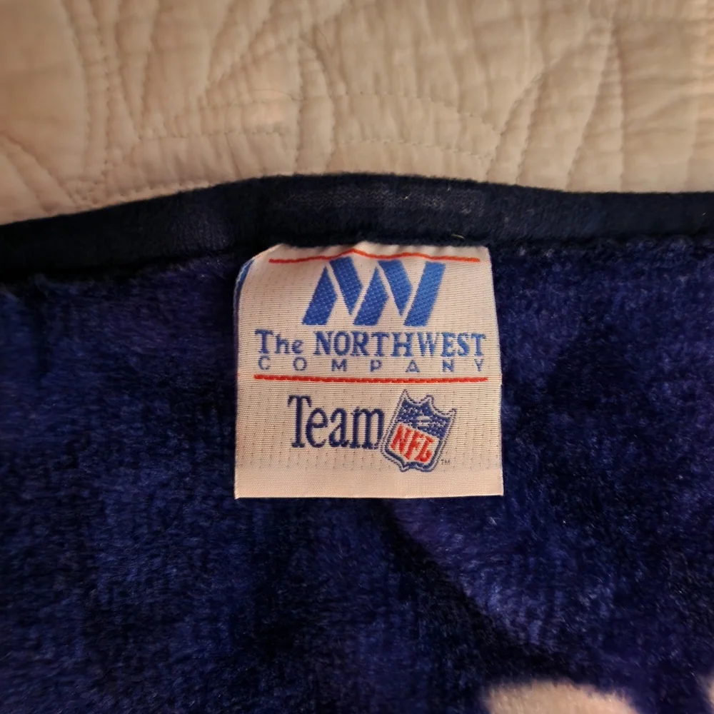 Vintage New England Patriots‎ Pats Throw Blanket By The Northwest Co. Team NFL